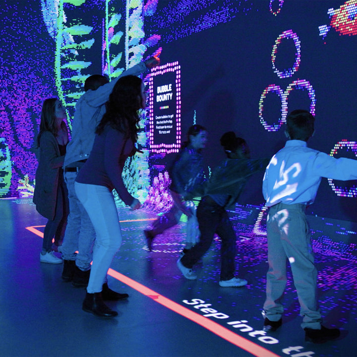 Celebrate your birthday at Illuminarium as you and your guests discover the world of Lite Brite.